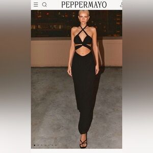 Peppermayo Lady Marmalade Maxi Dress NWT